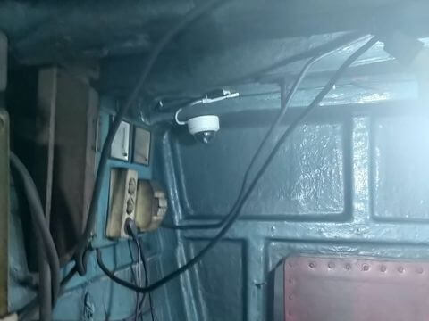 CCTV view: Engine room
