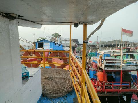 CCTV view: Starboard side