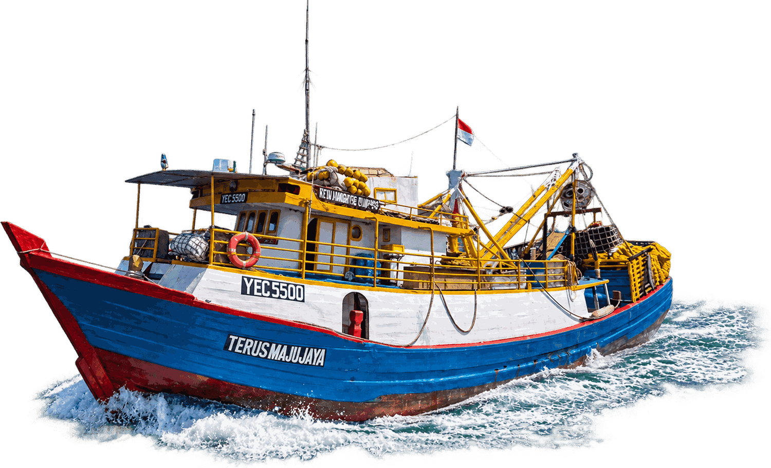 KM. Terus Maju Jaya, purse seiner of PT. Delta Pasific Indotuna